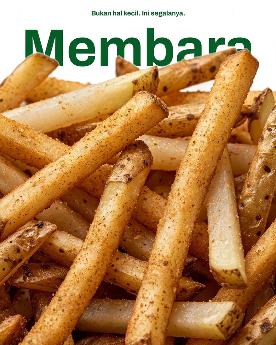 Spicy Skin On Fries